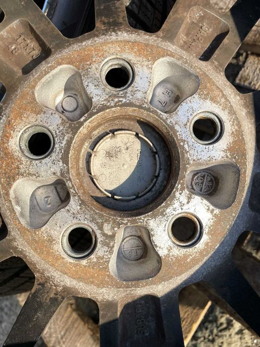 17 джанти 5х100 Subaru BRZ Toyota GT86 GR86 Scion FR-S et48 215/45/17