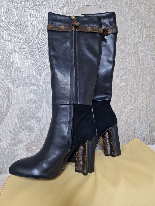 Cizme piele naturala superbe LV