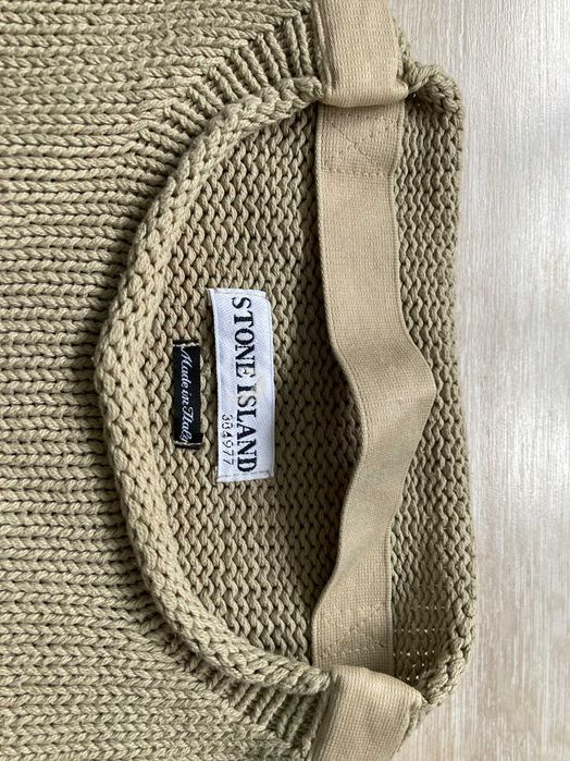 Оригинален Stone Island vintage pullover мъжки памучен пуловер М