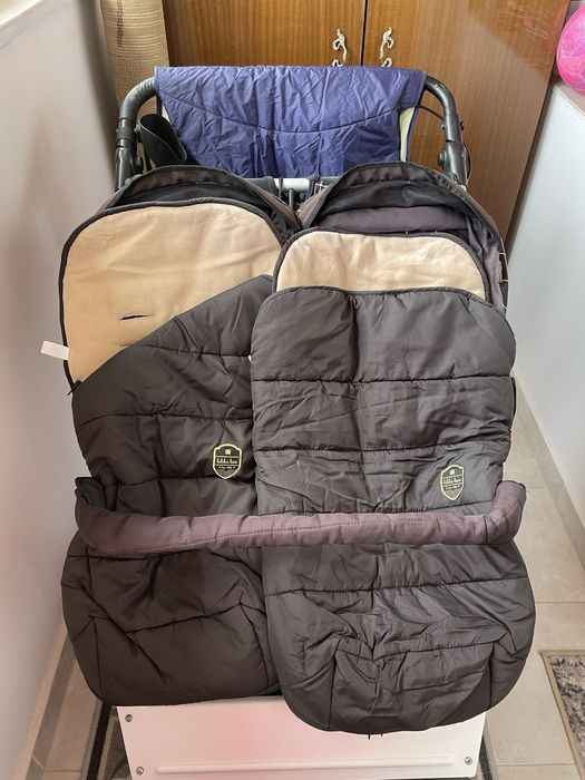 Количка за близнаци Mountain Buggy Duet- с подарък зимни чували!