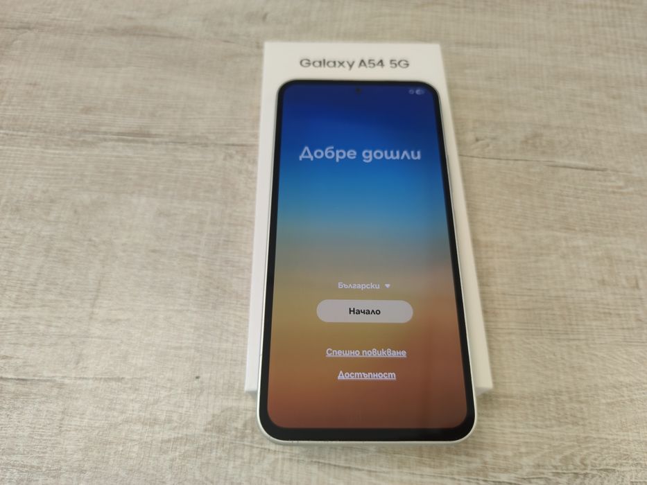 Samsung Galaxy A54 5G 128GB 8RAM White Като нов!