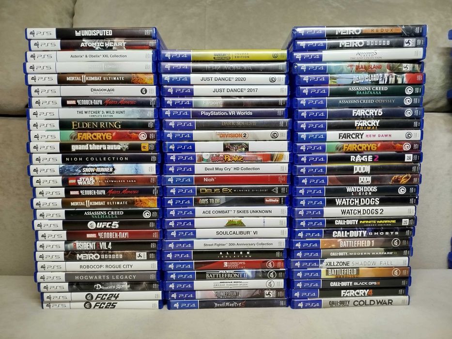 Диски на PS4-PS5 продам