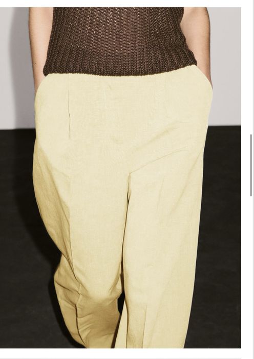 Костюм из льна Massimo Dutti