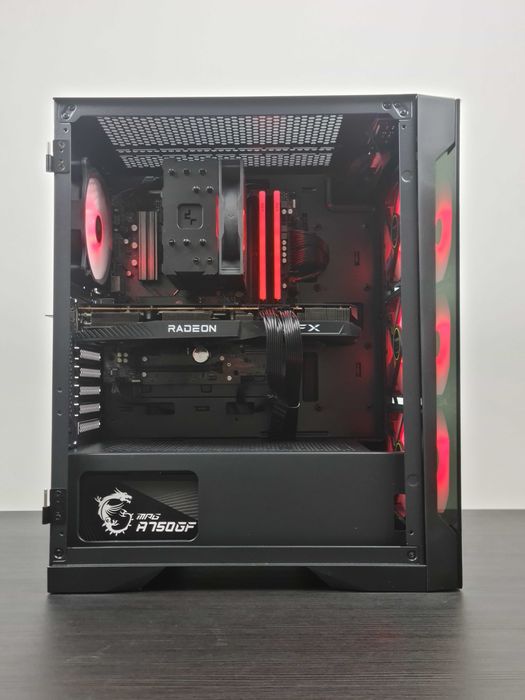 Компютър За Игри! RTX 3060ti, AMD Ryzen 5 5600, SSD 500GB, 16 RAM