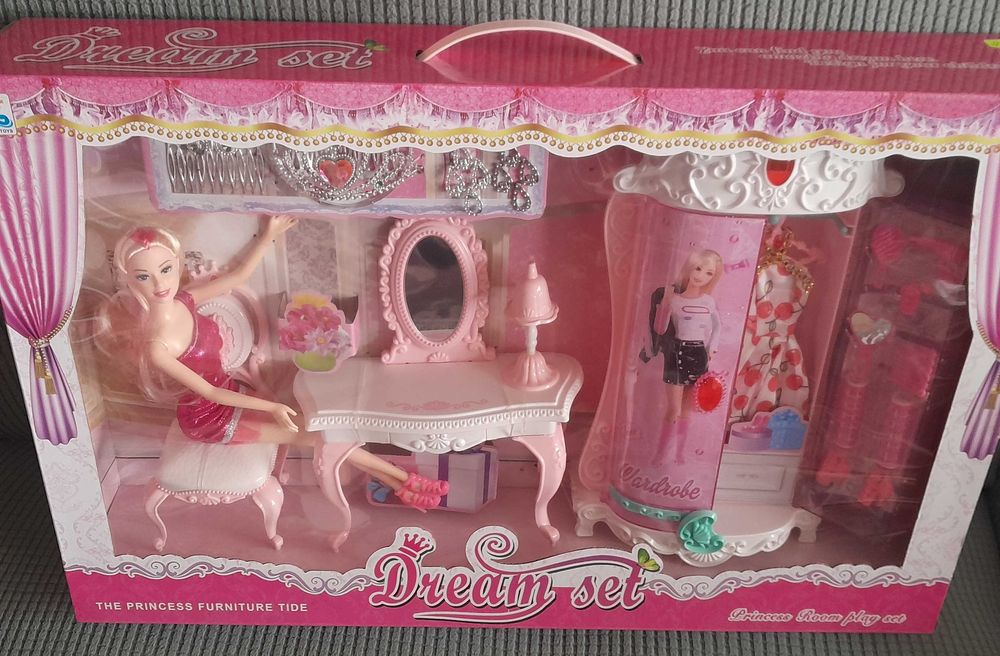 комплекти с гардероб 2модела„кукленска спалня