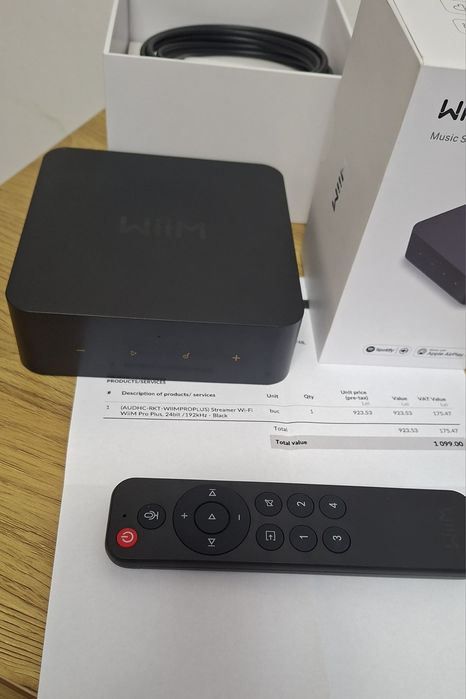 Wiim pro plus streamer dac