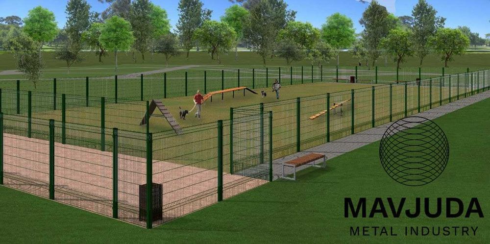 Еврозабор металлические сетка 3д evro zabor от 3мм 7х20см