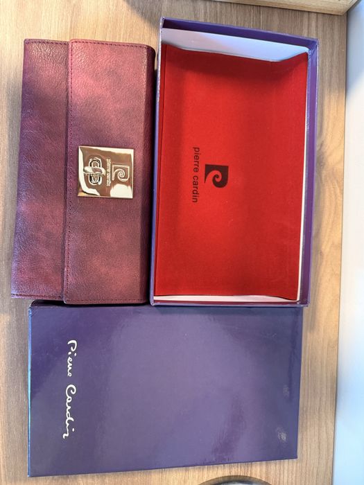 Pierre Cardin нов червен портфейл