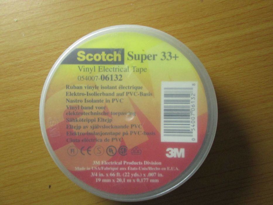 Сырая резина + изолента Scotch Super