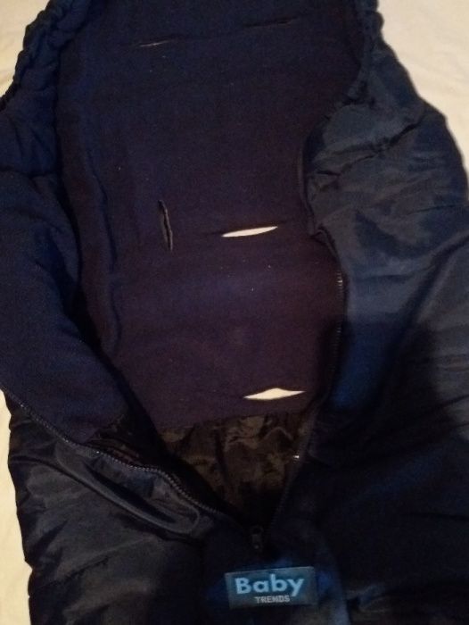 Зимно чувалче за количка и нова раница за ясла