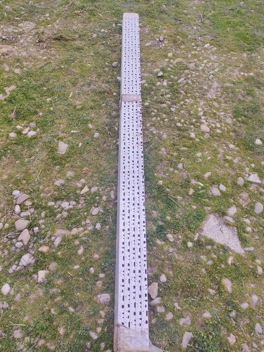 Profil soclu din aluminiu.