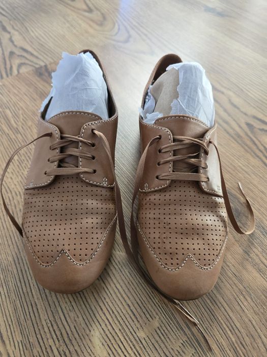 Clarks Оригинални дамски обувки от естествена кожа 38 номер