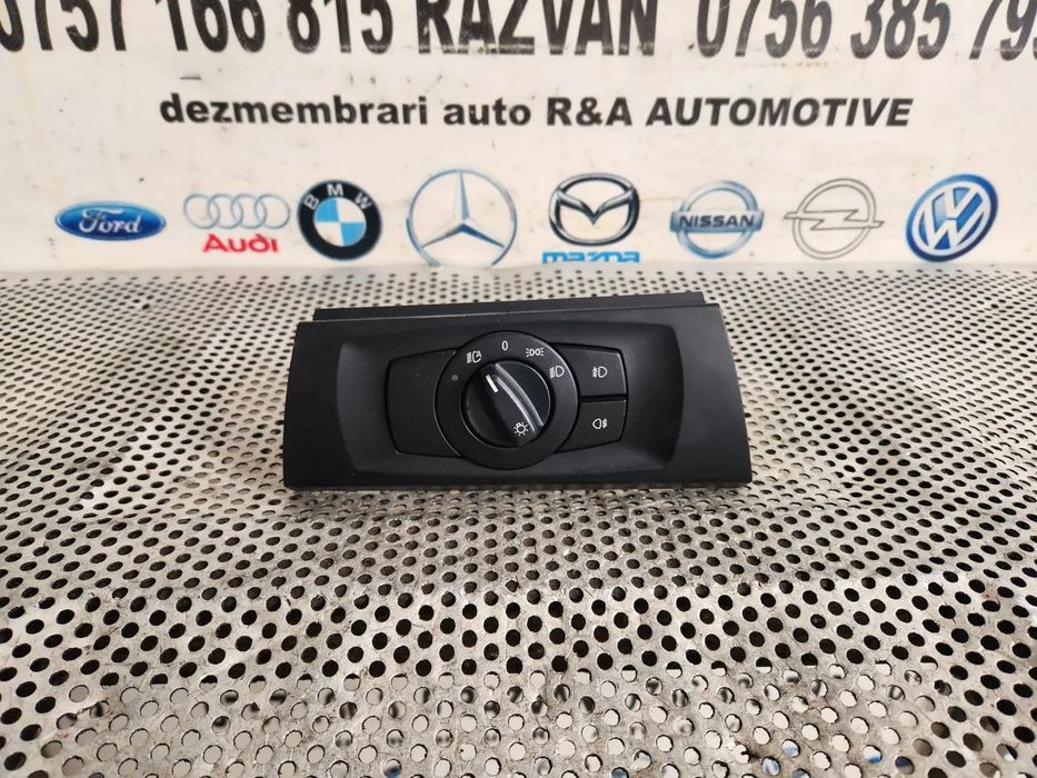 Bloc Lumini Bmw E90 E91 E92 E93 X1 E84 E81 E87 Cu Functia Auto Si Proiectoare Ceata Cod  - Dezmembr