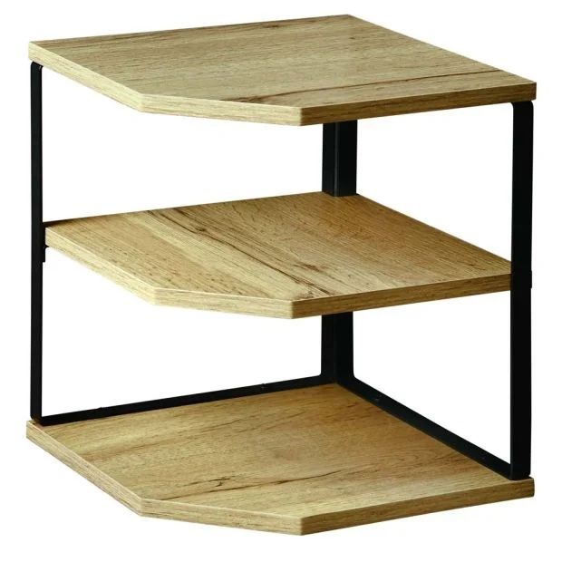 Мини ъглова кухненска етажерка