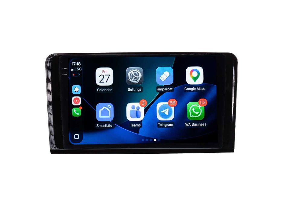 Navigatie Mercedes ML W164 Android 14 , Carplay Android Auto , Camera marsarier