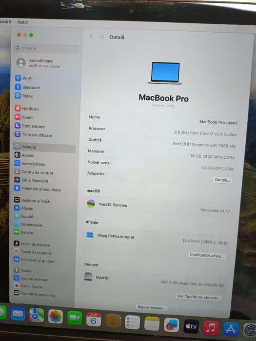 Macbook Pro A1990 Amanet BKG