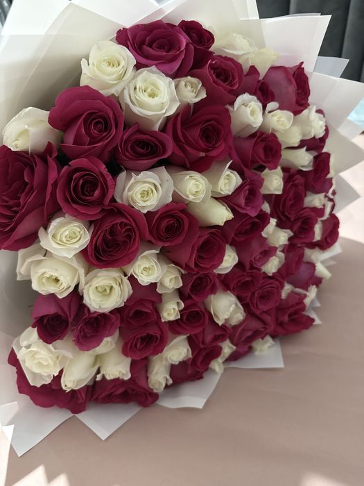 101 роза свежий казыр келды КаспиРед бар‼️