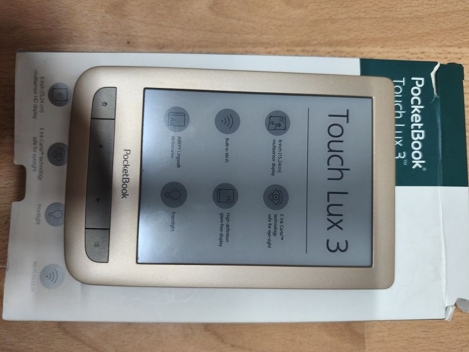 eBook четец Pocket Book PB626 Touch Lux3GoldLux,3