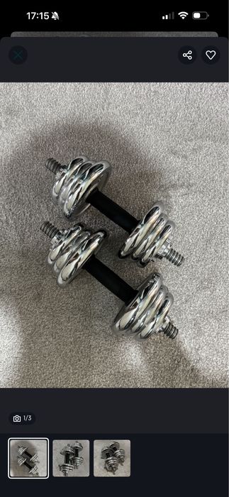 Gantel, Tosh 15KG + 15KG