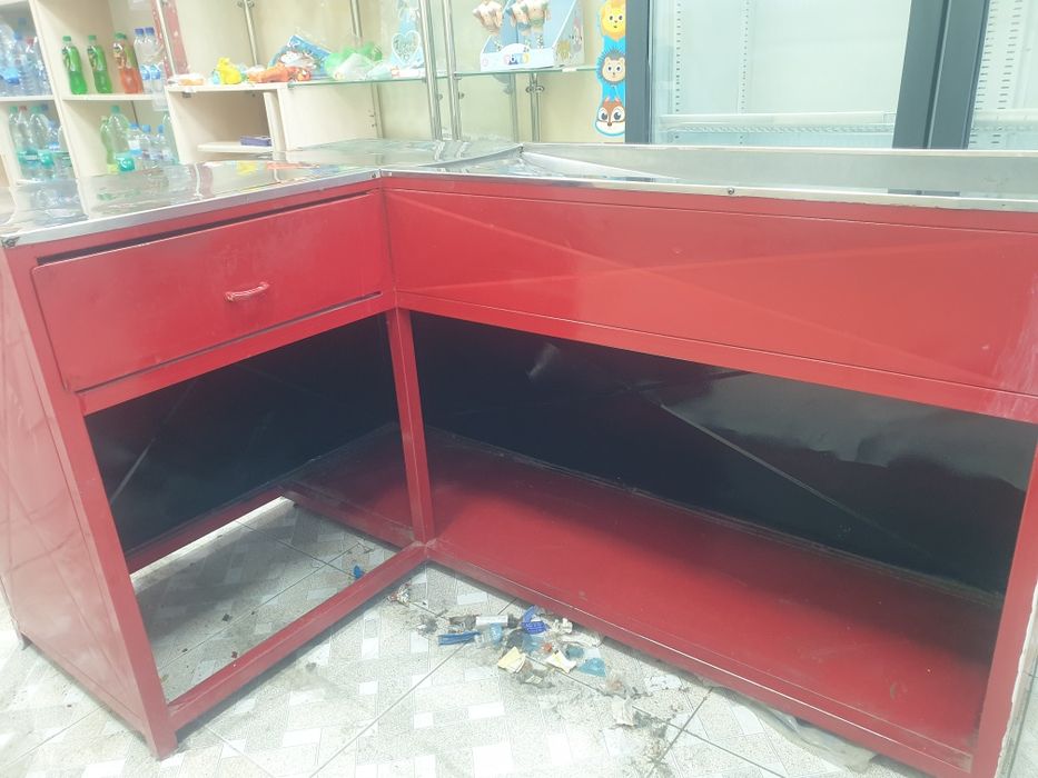 Kassa stol Б/У  Ixchamgina, Nerjaviyka usti, temir metaldan