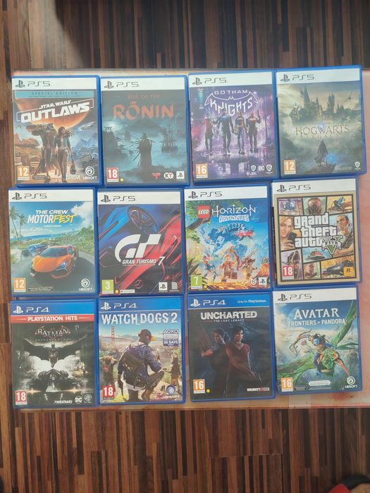 Vând jocuri ps4 și ps5