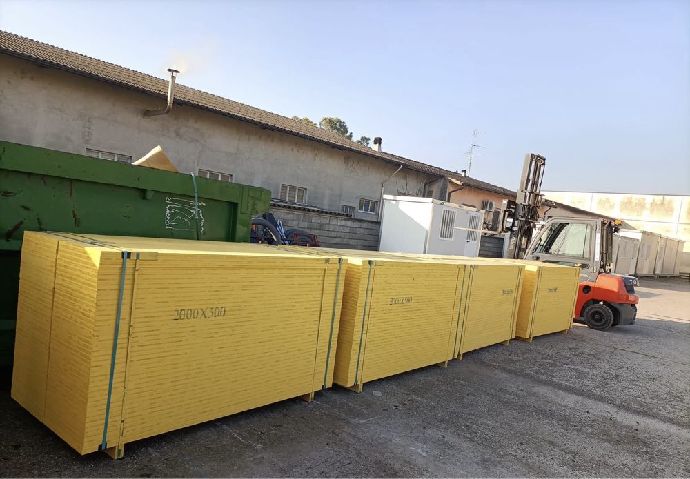 Panouri doka corraje lana peri placa galbena tego schele metalice popi