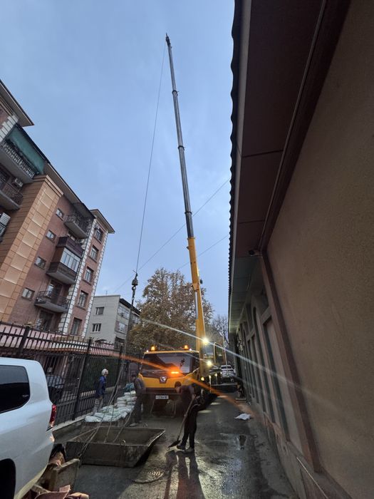 Avto kran xizmati услга авто кран 24.7 30 tonali