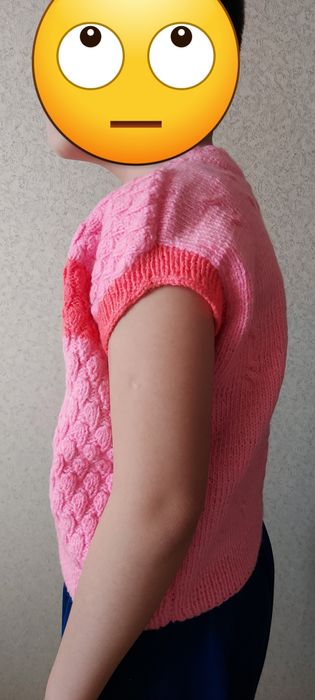 Безрукавка, ручная работа