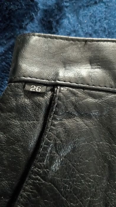 Шорты из натуральной кожив