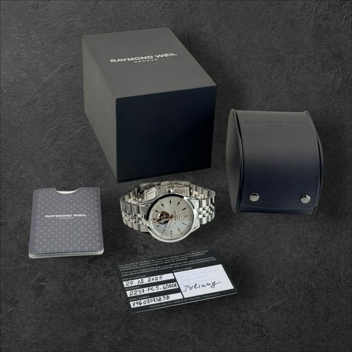 Raymond Weil Freelancer Open Heart Automatic ЧИСТО НОВ мъжки часовник