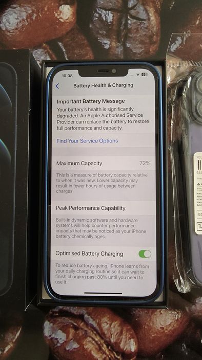 12 Pro Max 256GB 72%Battery