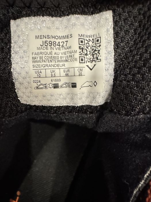 Горные ботинки Merrell. 43-й размер