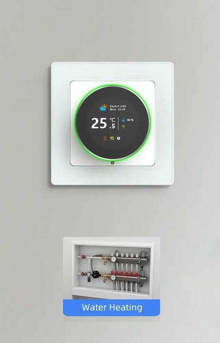 MIUCDA WiFi Програмируем термостат за водно подово отопление 3A