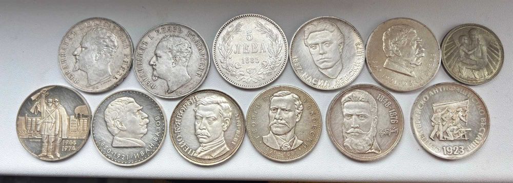 Сребърни Монети от Българската История.