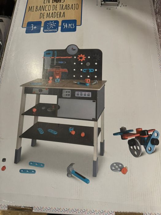 Banc de lucru din  lemn copii