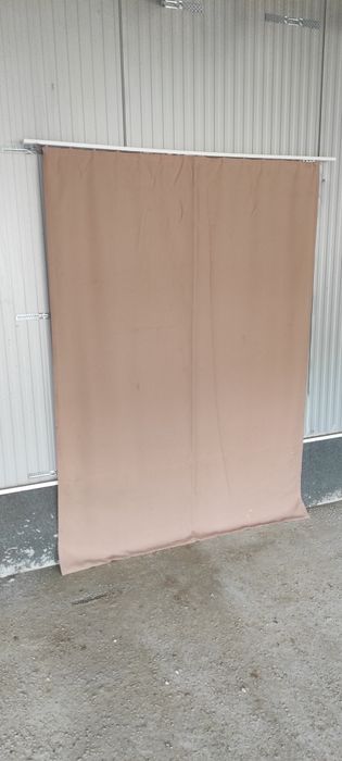 Пердета  цвят бежаво ( праскова)