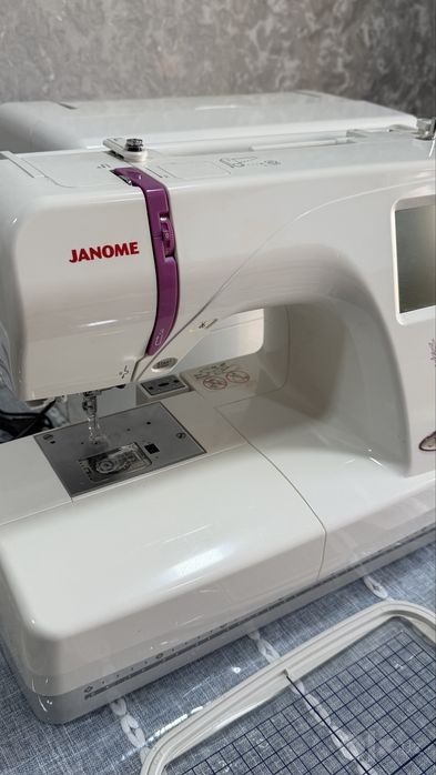 Janome Memory Craft 350E идеал холатда, кам ишлатилган