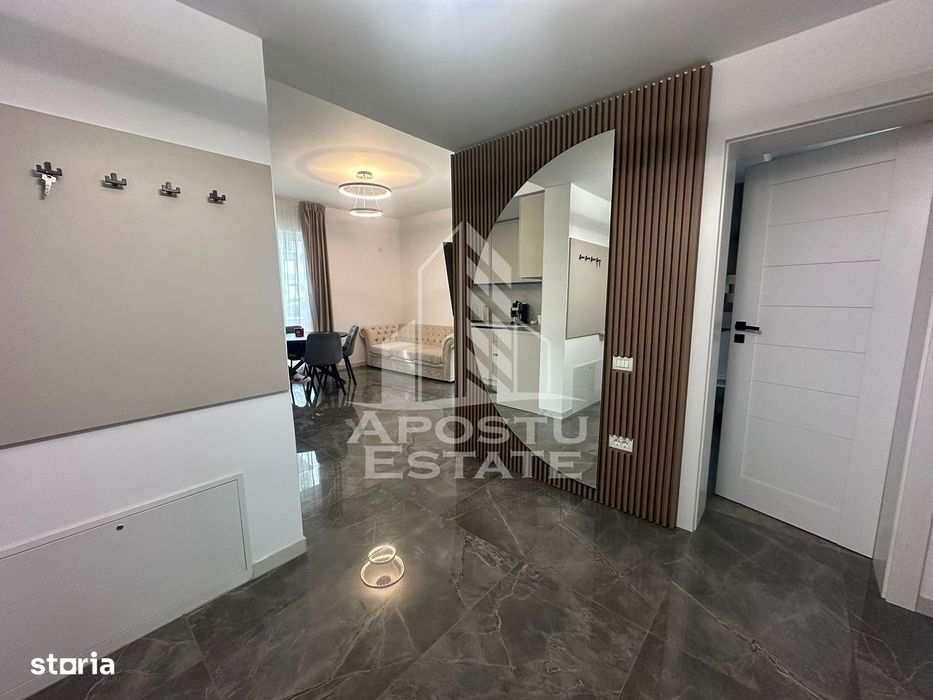 Apartament cu 3 camere, gradina proprie de 30 mp, zona Braytim - Giroc