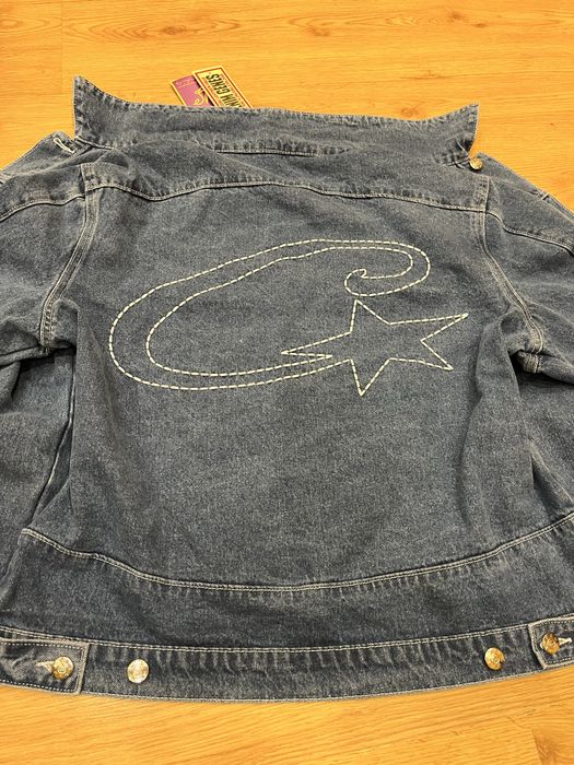 Corteiz C-Star Stitch-Down Jacket Blue