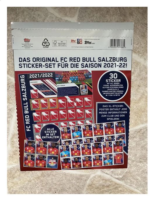 Set Red Bull Salzburg Topps