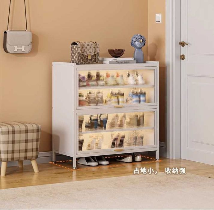 Обувной шкаф за дверь – металл,  Современный стальной шкаф для обуви