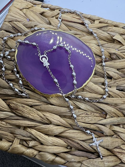 Rozariu argint barbatesc