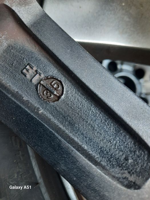 Ляти джанти с гуми 5×120, 17цола