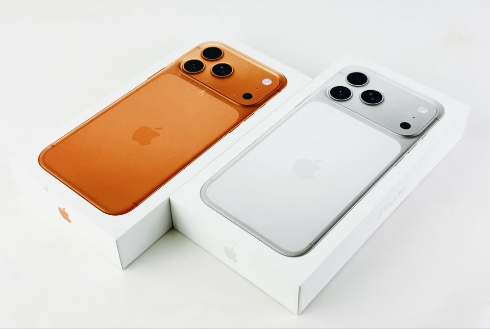 НОВ! Apple iPhone 17 Pro Max 256GB USA Orange / Silver Гаранция!