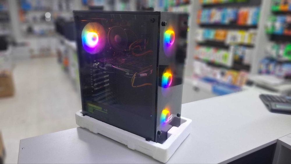 Игровой компьютер новый i5-7/16G/512GB/RX570 8G