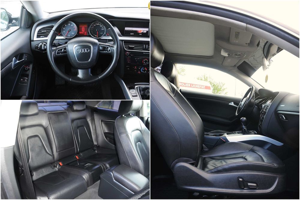 AUDI A5 Coupe Quattro 2010 2.0TFSi 210 CP E5 4x4 6 trepte Clima Piele Xenon LED, inmatriculat ofer fiscal