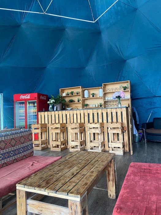 Торговое оборудование из паллет