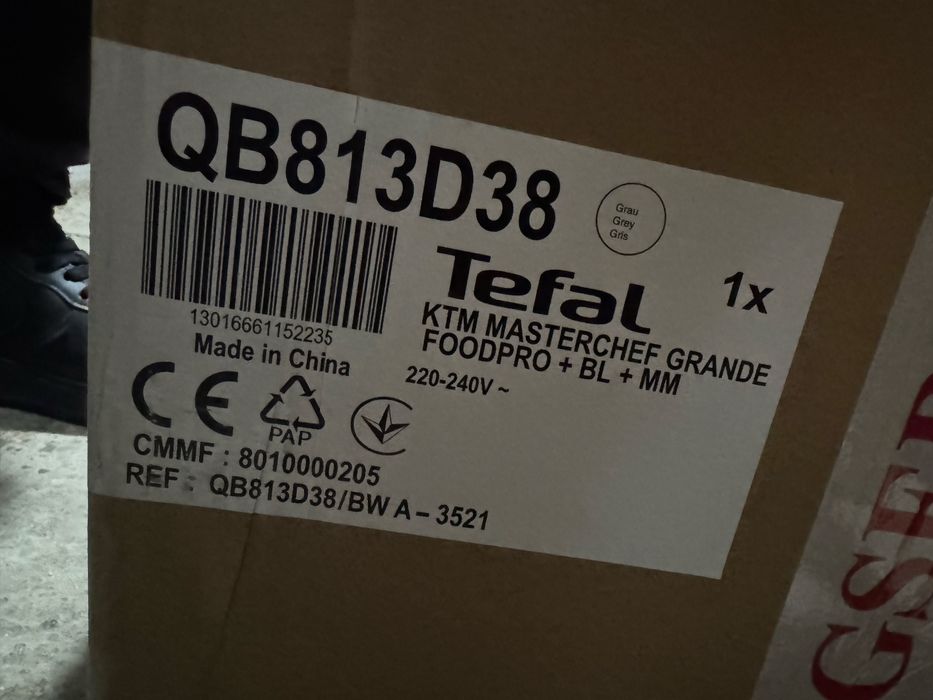 Robot de bucatarie Tefal Masterchef Grande QB813D38