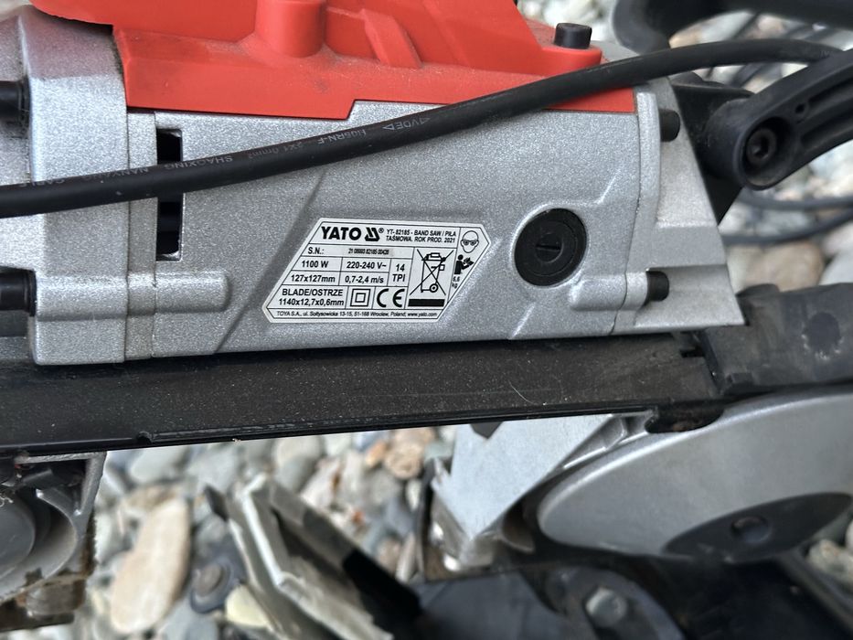 YATO YT-82185, fierăstrău cu bandă pentru metal