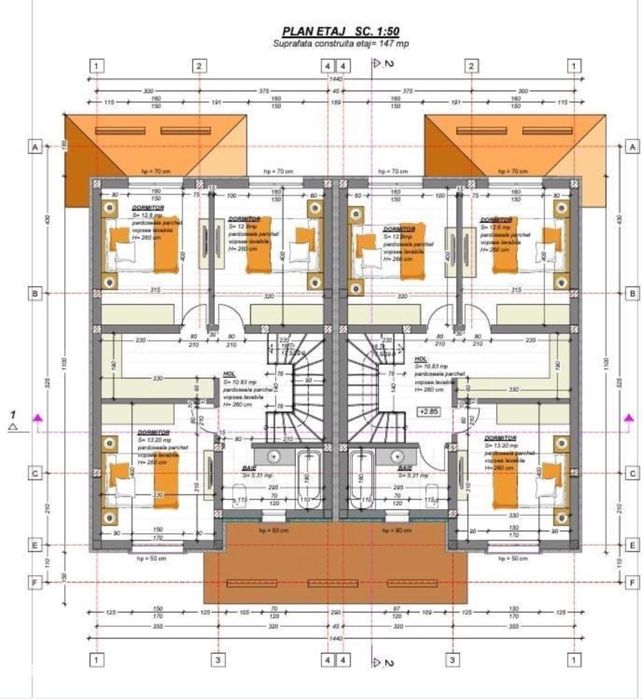 Casa Duplex 4 camere/2 bai Magurele Varteju, 140 m utili,149500€